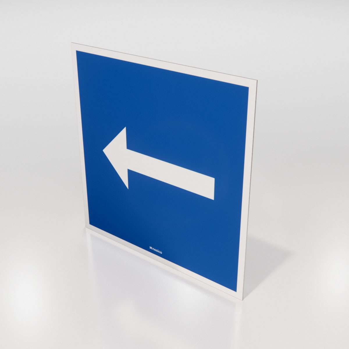 Skoterskylt - Hänvisningspil - Nosico