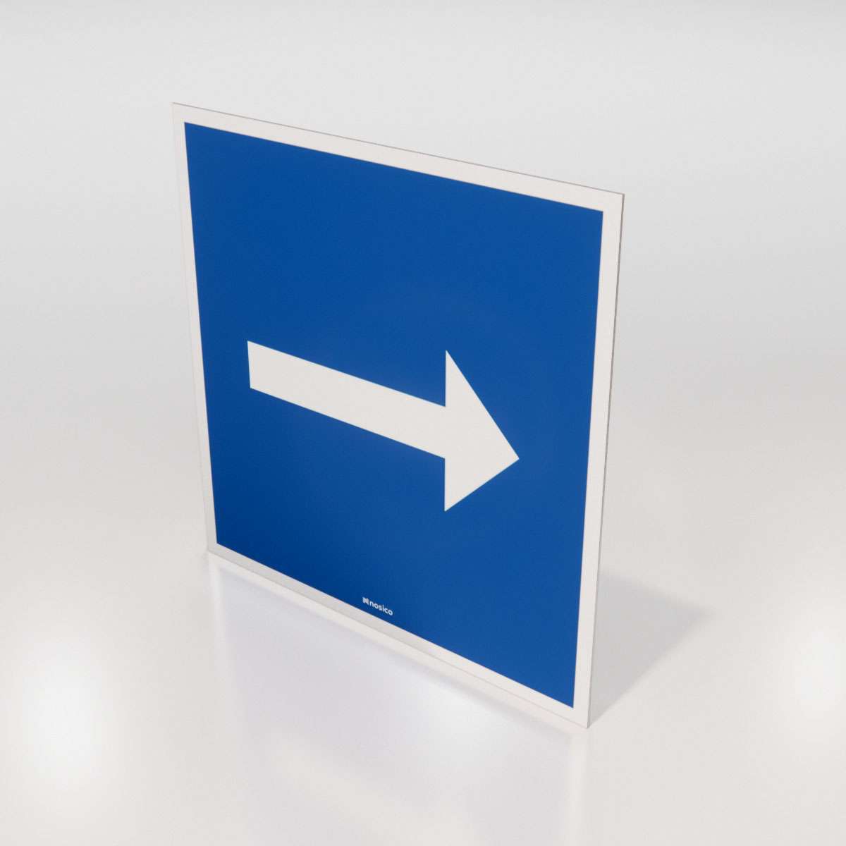 Skoterskylt - Hänvisningspil - Nosico