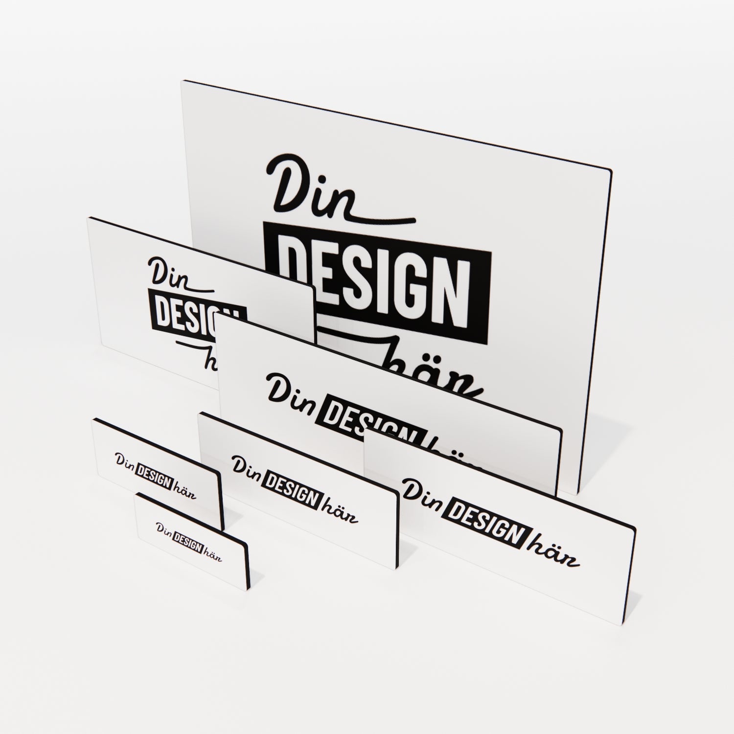 Gravyrplast - Designa själv online - Nosico