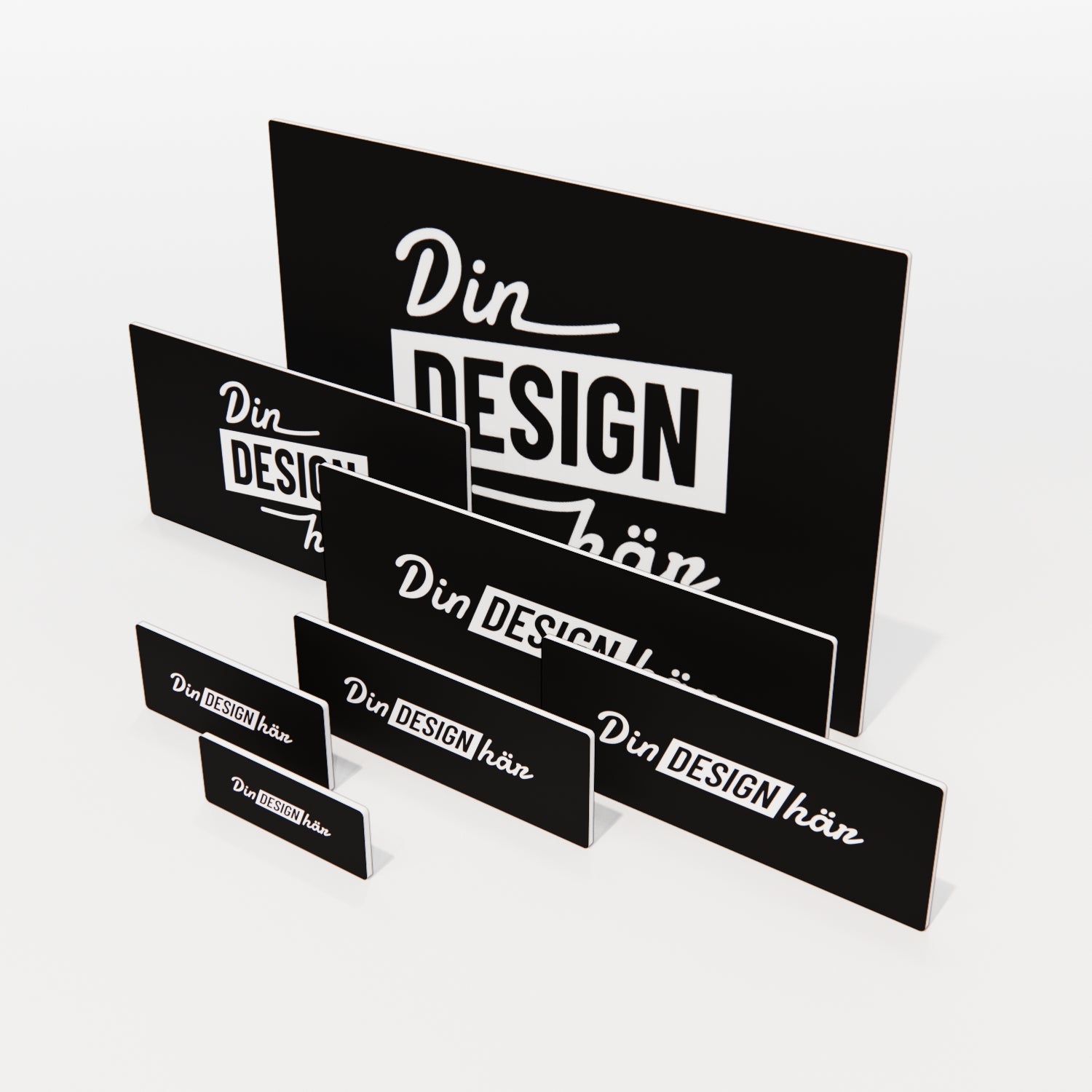 Gravyrplast - Designa själv online - Nosico