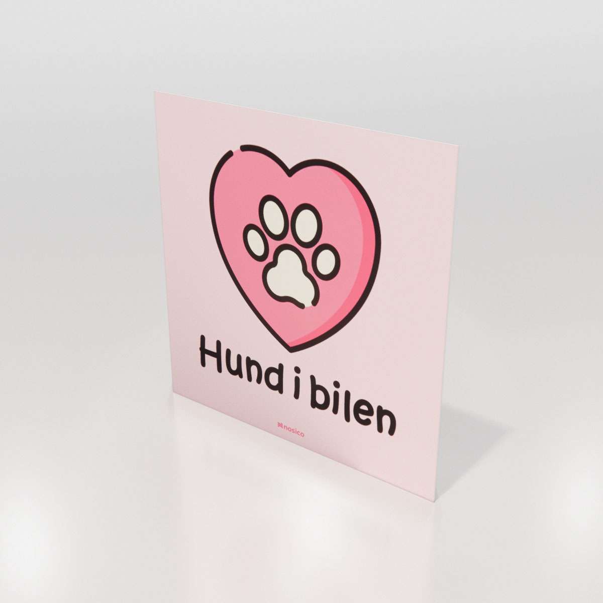 Djurdekal - Hund i bilen - Nosico