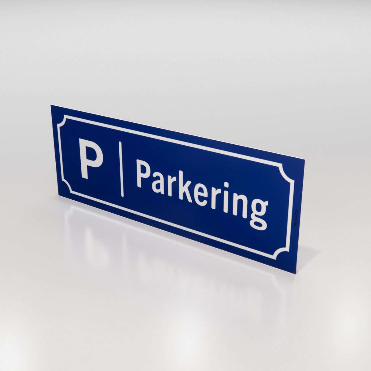 Campingskylt - Parkering - Nosico