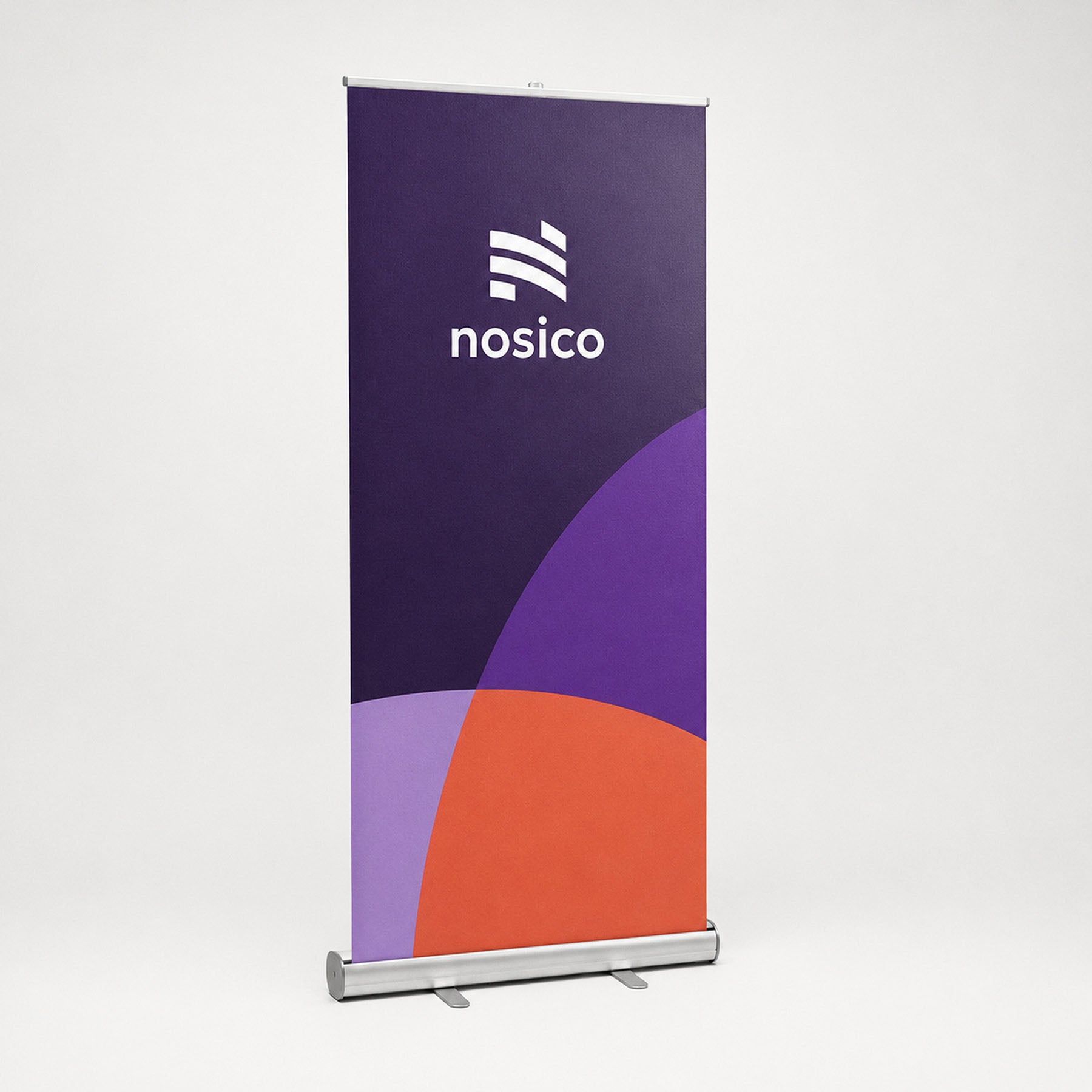 Rollup 85 × 200 cm med eget tryck