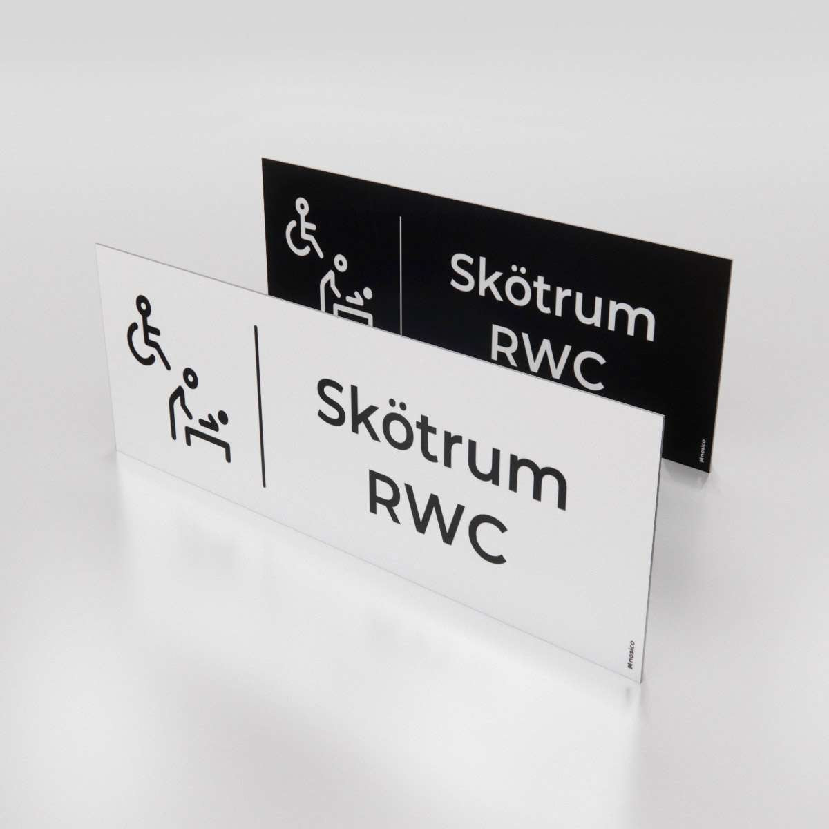 Trivselskylt - Skötrum RWC - Nosico