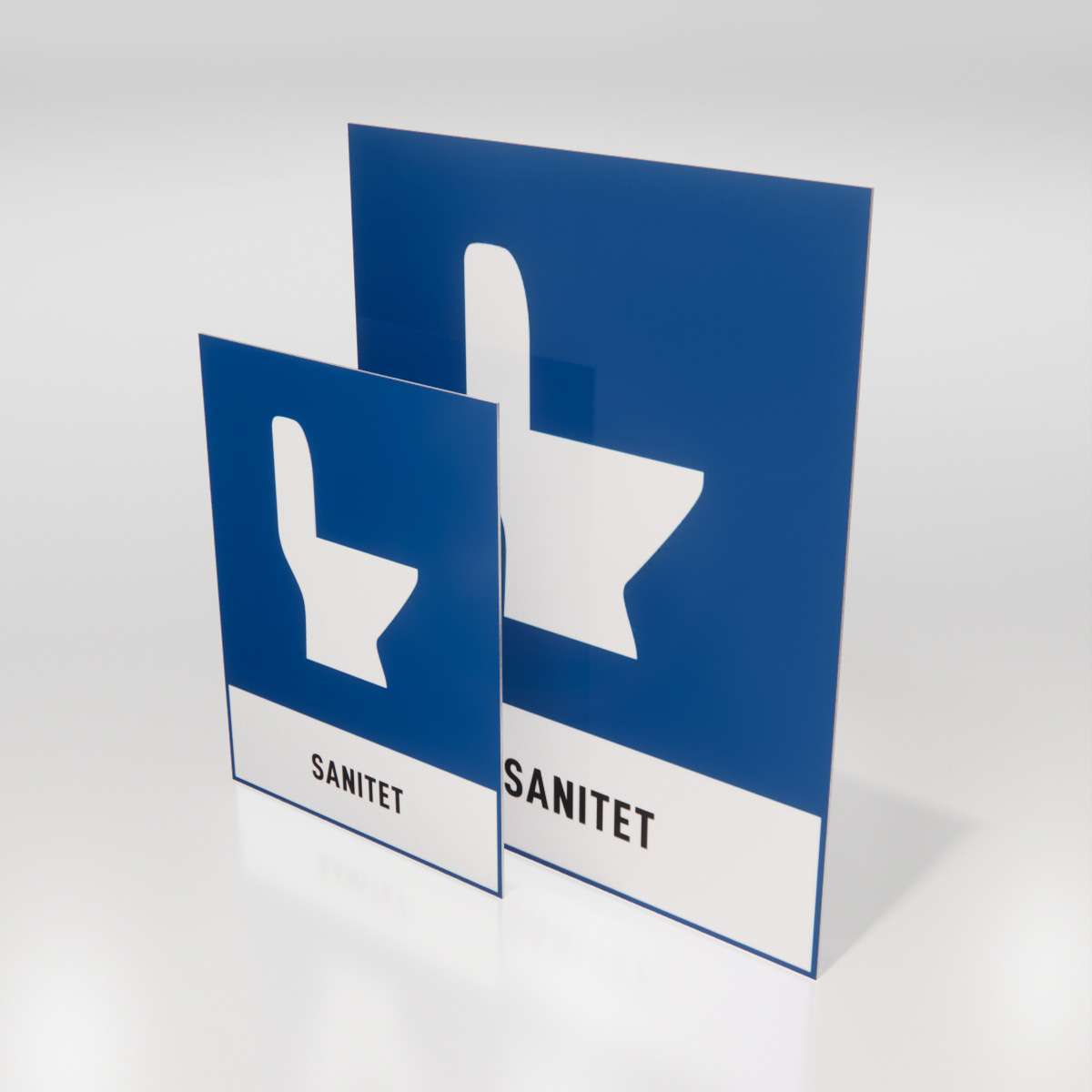 Återvinningsskylt - Sanitet - Nosico