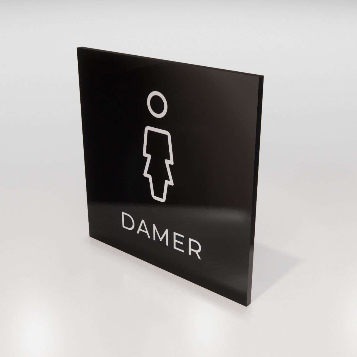 Hänvisningsskylt - Damer - Nosico