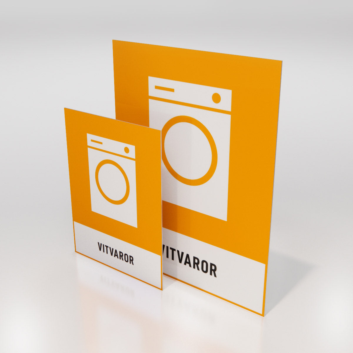 Återvinningsskylt - Vitvaror - Nosico