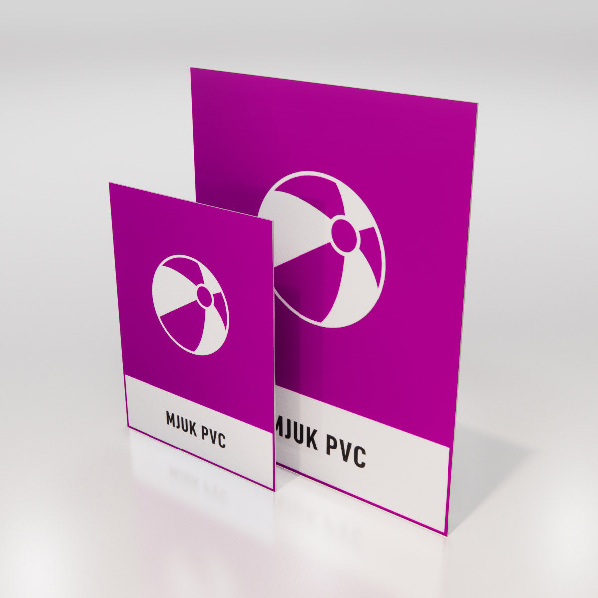 Återvinningsskylt - Mjuk PVC - Nosico