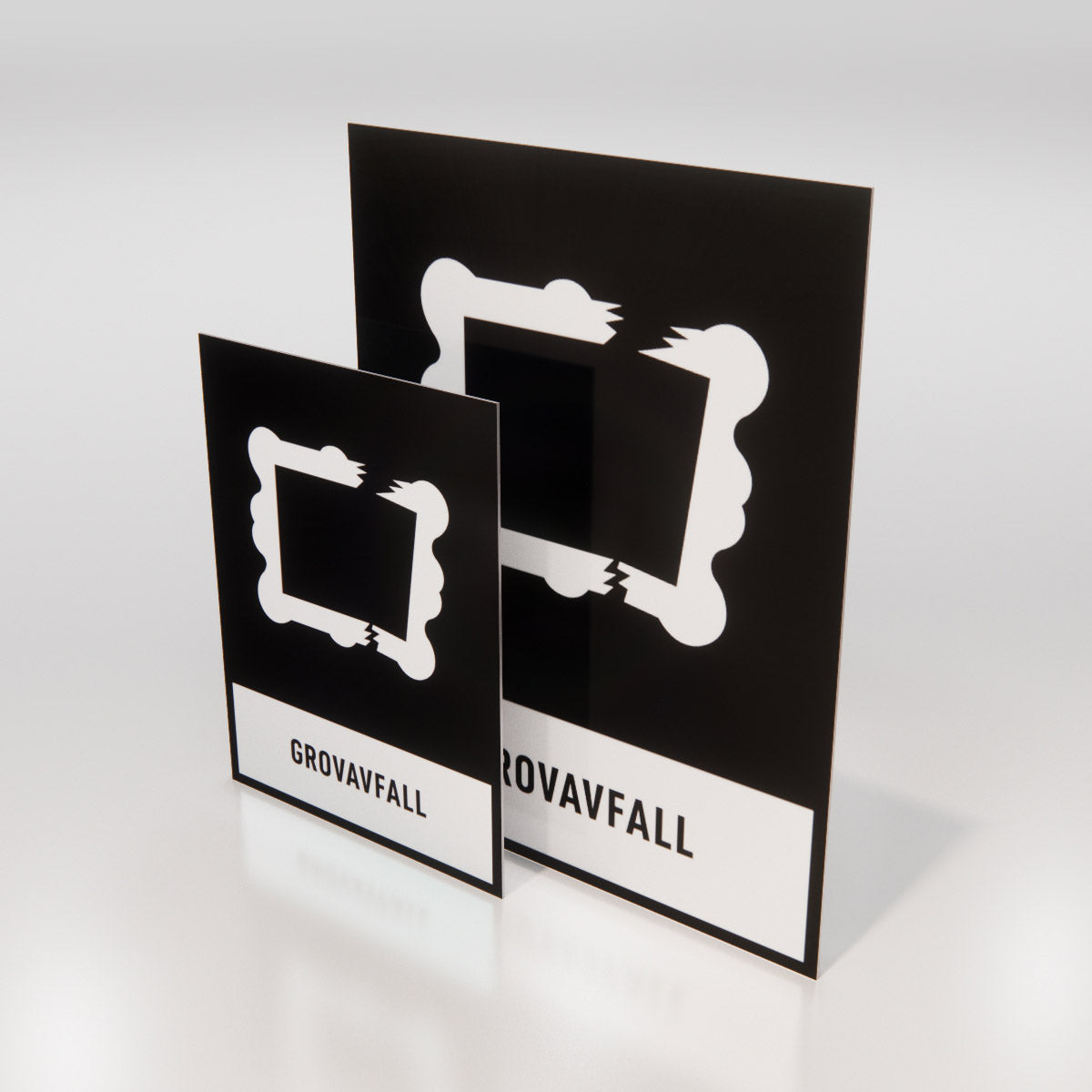 Återvinningsskylt - Grovavfall - Nosico