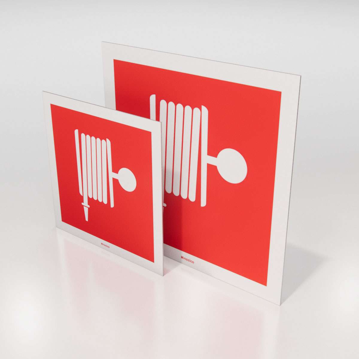 Brandskylt - Brandslang - Nosico