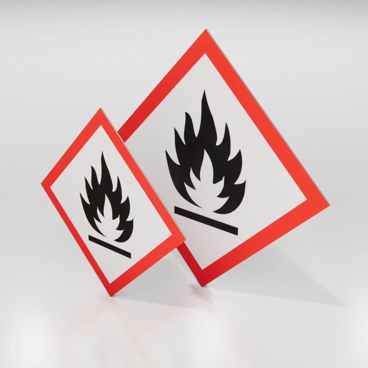 Skylt - Brandfarlig - Nosico