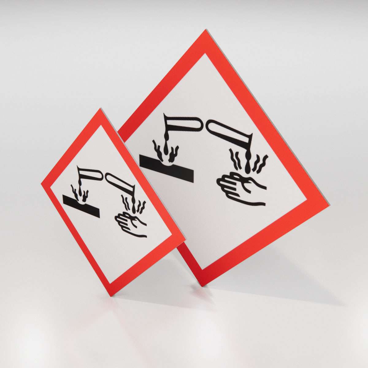 Skylt - Frätande - Nosico