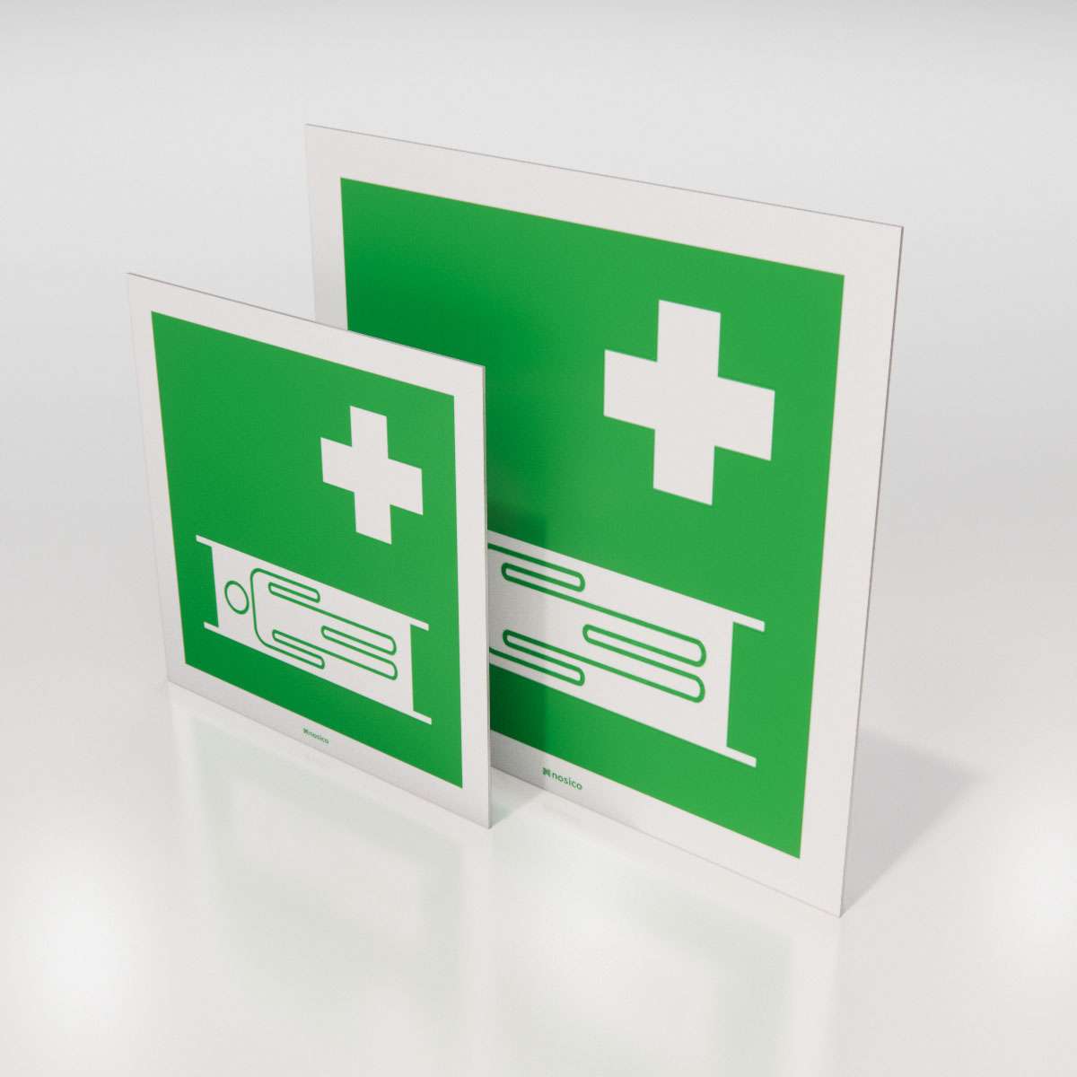 Nödskylt - Bår - Nosico