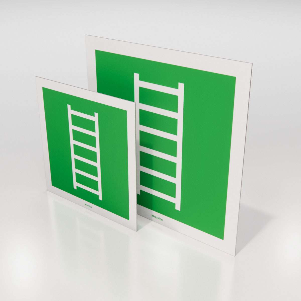 Nödskylt - Utrymningsstege - Nosico