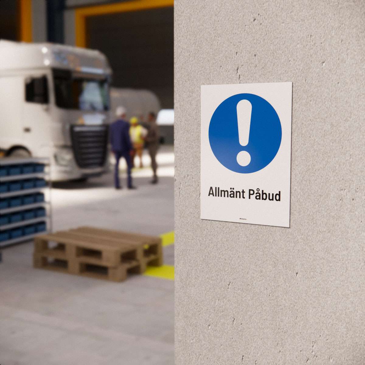 Påbudsskylt - Allmänt Påbud - Nosico