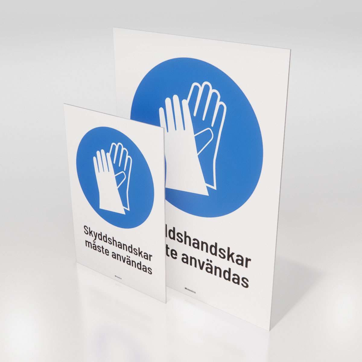 Påbudsskylt - Skyddshandskar - Nosico