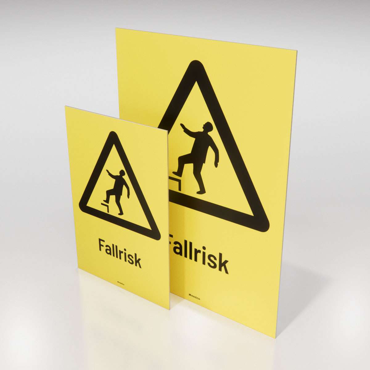 Varningsskylt - Fallrisk - Nosico