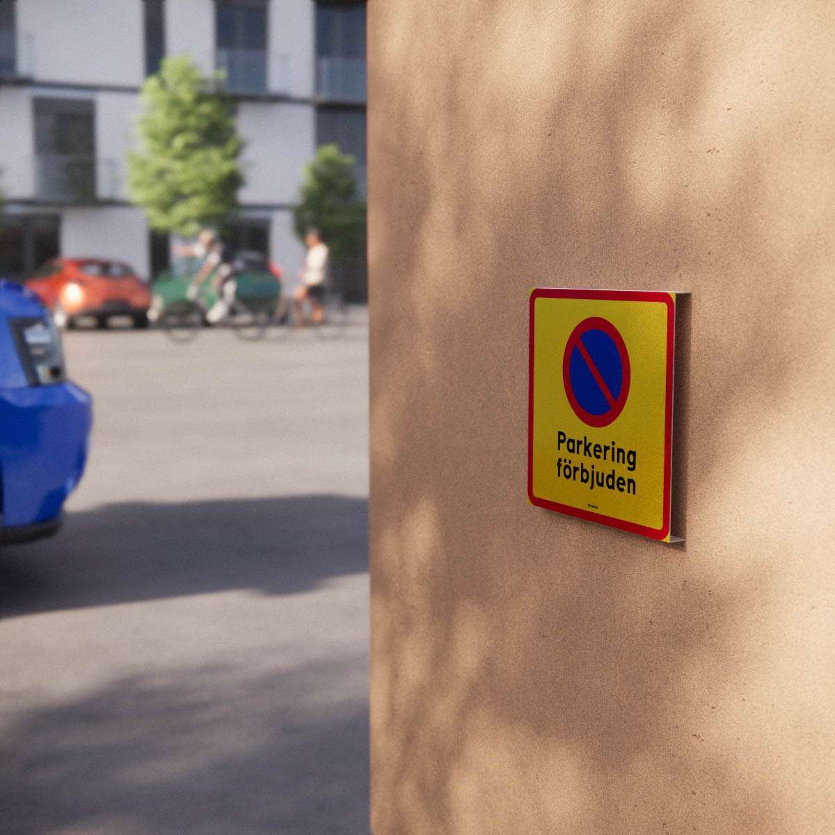 Parkeringsskylt - Förbud mot parkering - Nosico