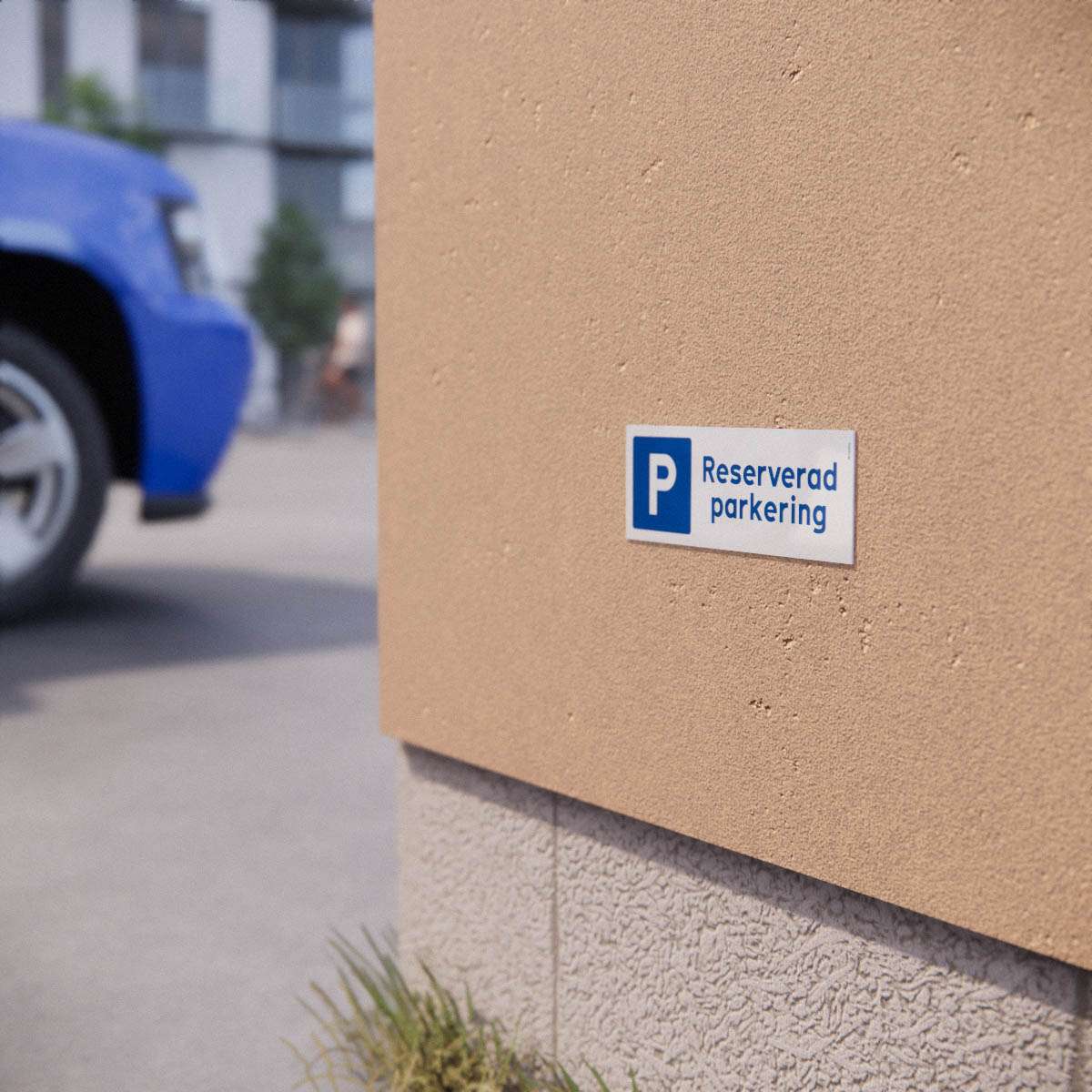 Parkeringsskylt - Reserverad parkering - Nosico