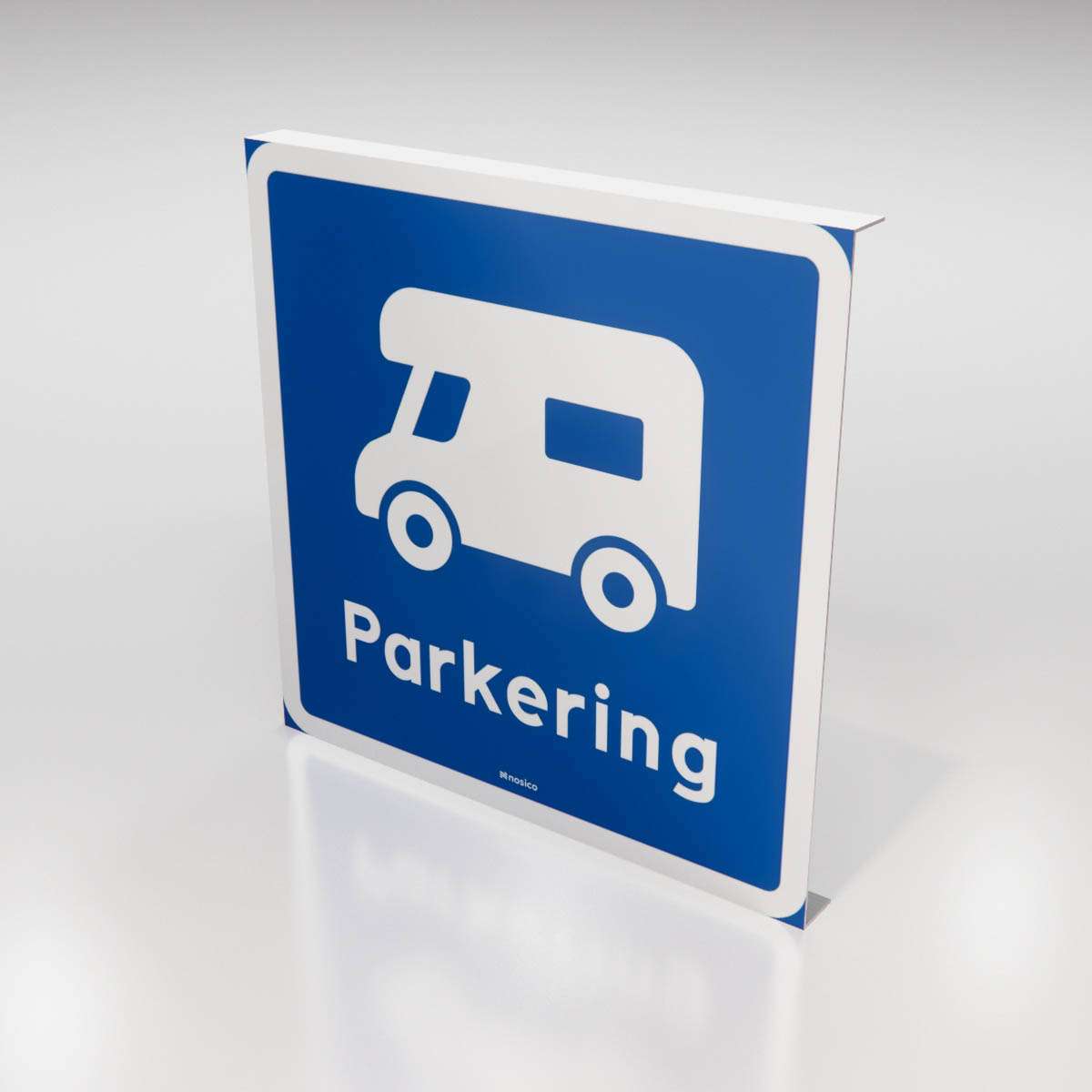 Parkeringsskylt - Parkering husbil - Nosico