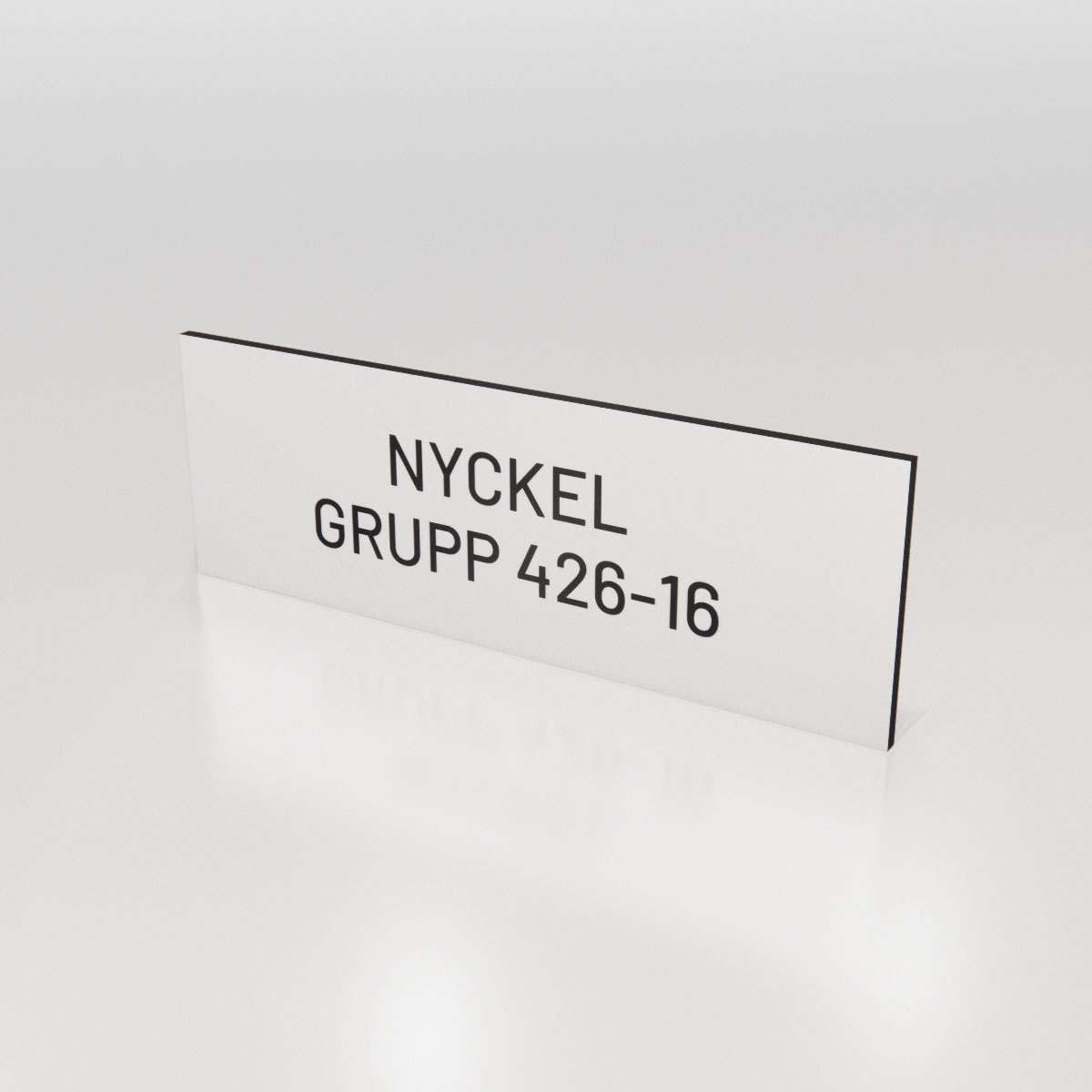 Märkskylt - Larm, Tele & El - Nosico