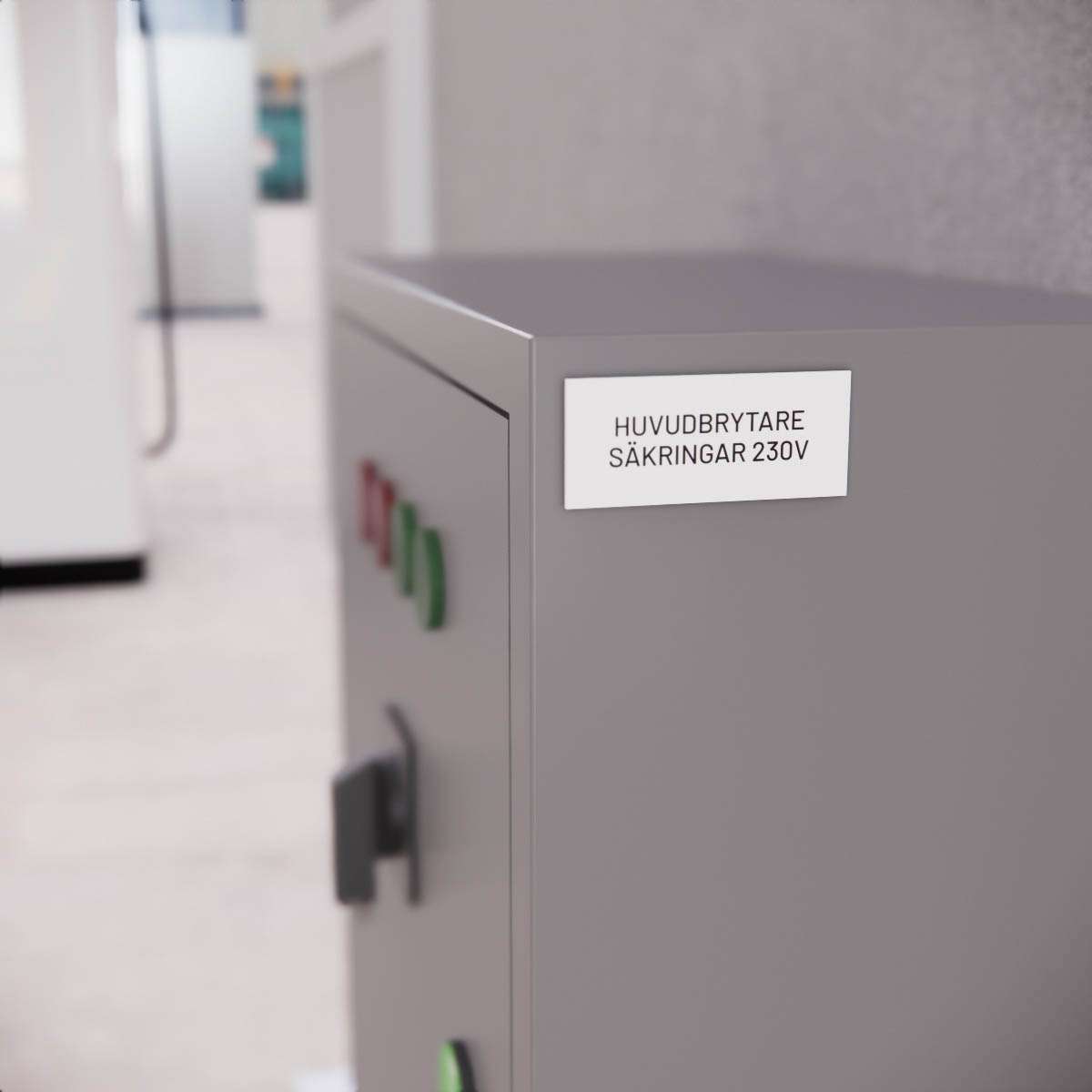 Märkskylt - Larm, Tele & El - Nosico