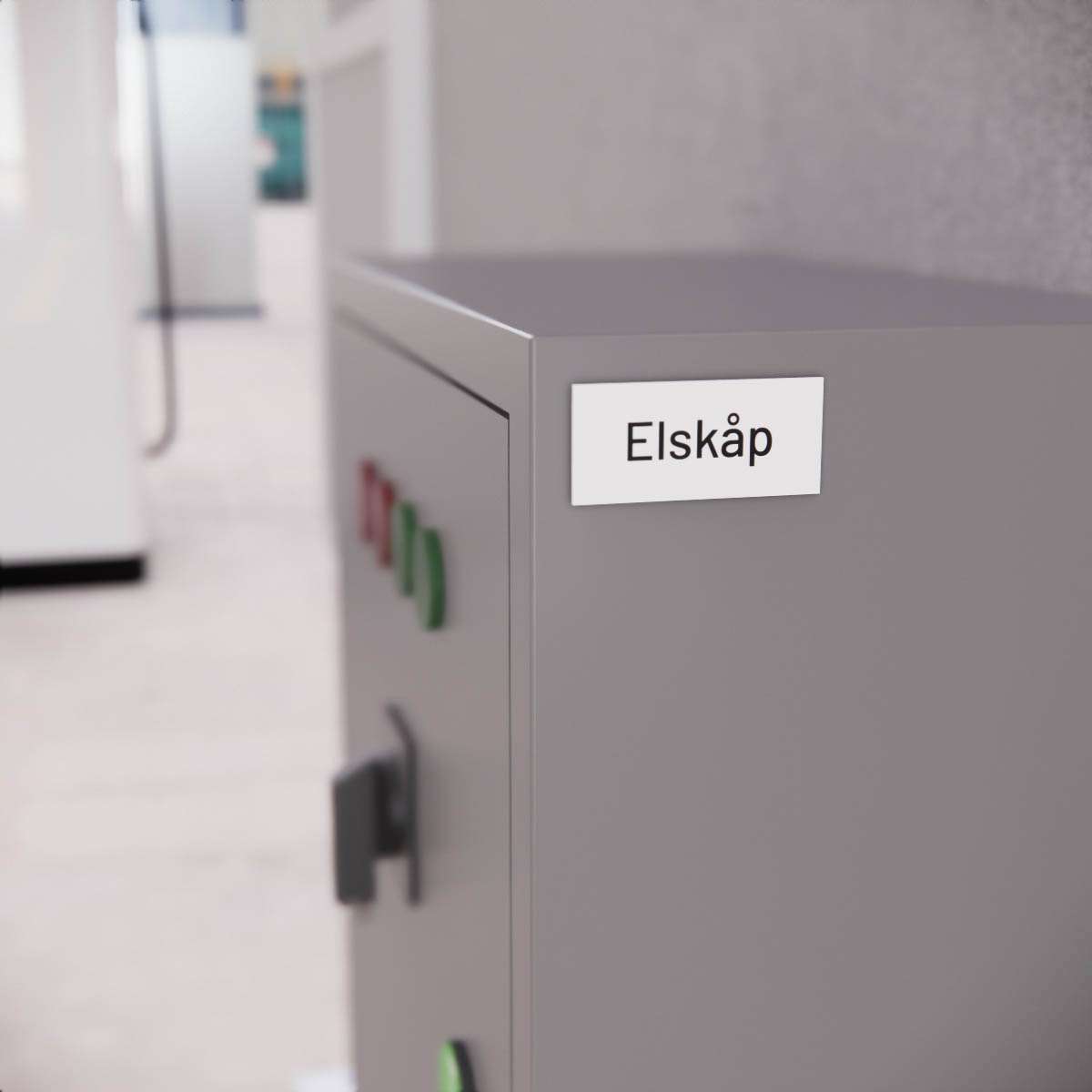 Märkskylt - Larm, Tele & El - Nosico