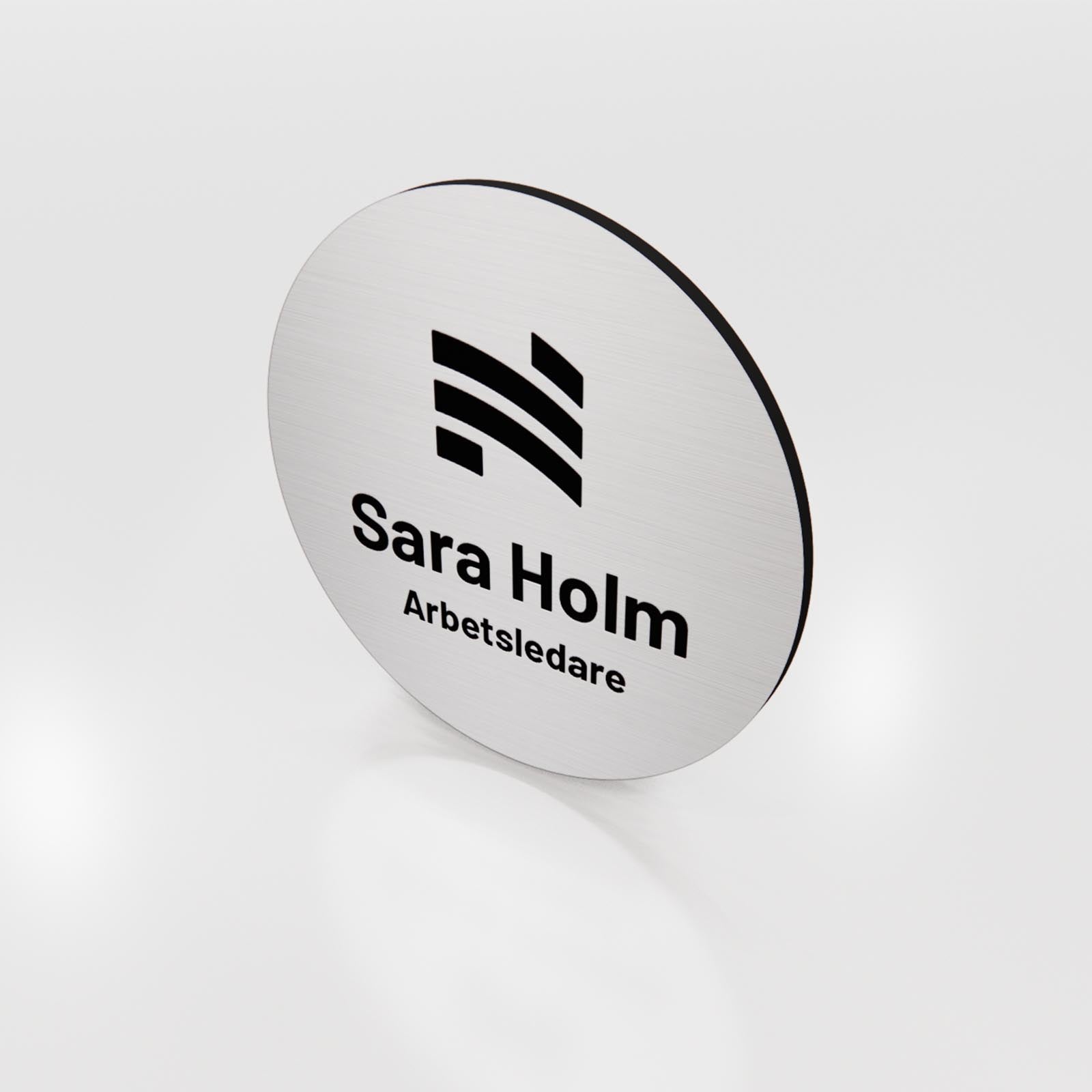 Namnskylt - Gravyrplast 1,6 mm - Designa själv online