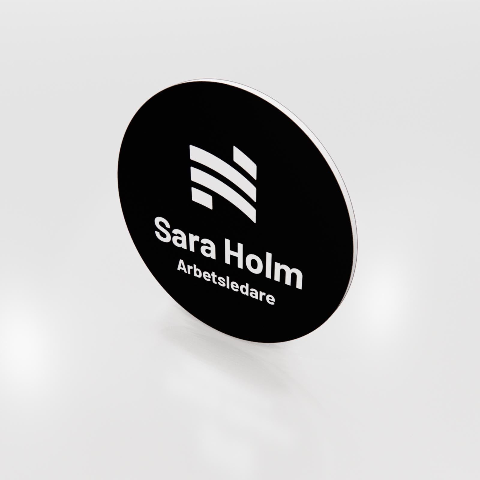 Namnskylt - Gravyrplast 1,6 mm - Designa själv online