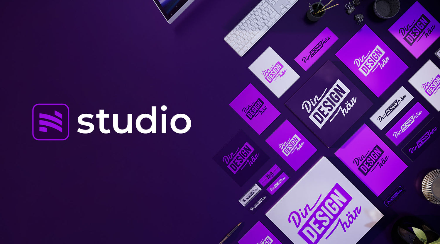 Nosico Studio för att designa egna skyltar online
