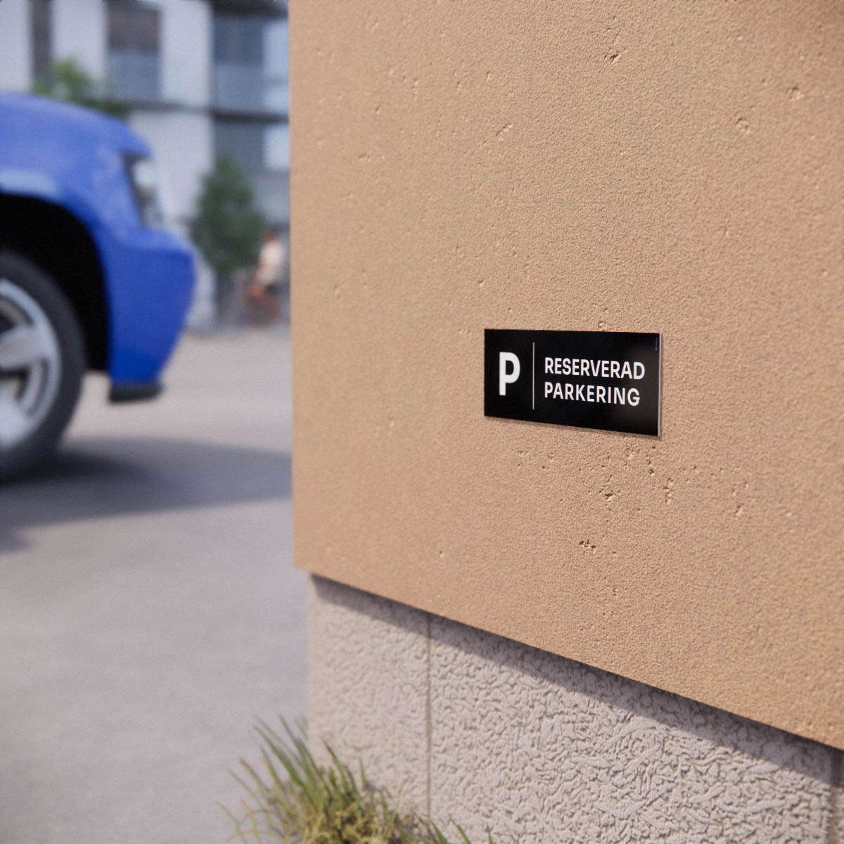 Parkeringsskylt - Reserverad parkering - Nosico