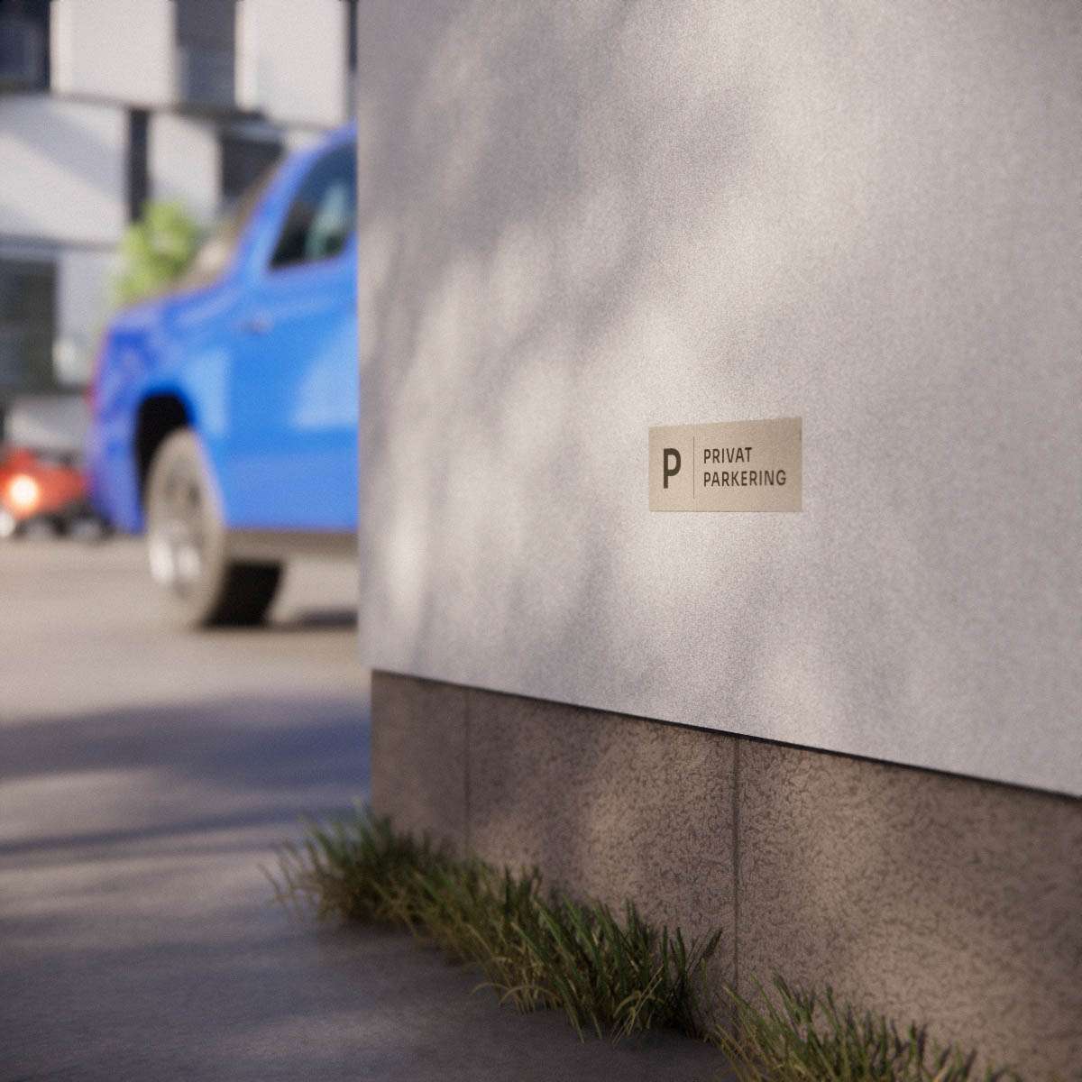 Parkeringsskylt - Privat parkering - Nosico