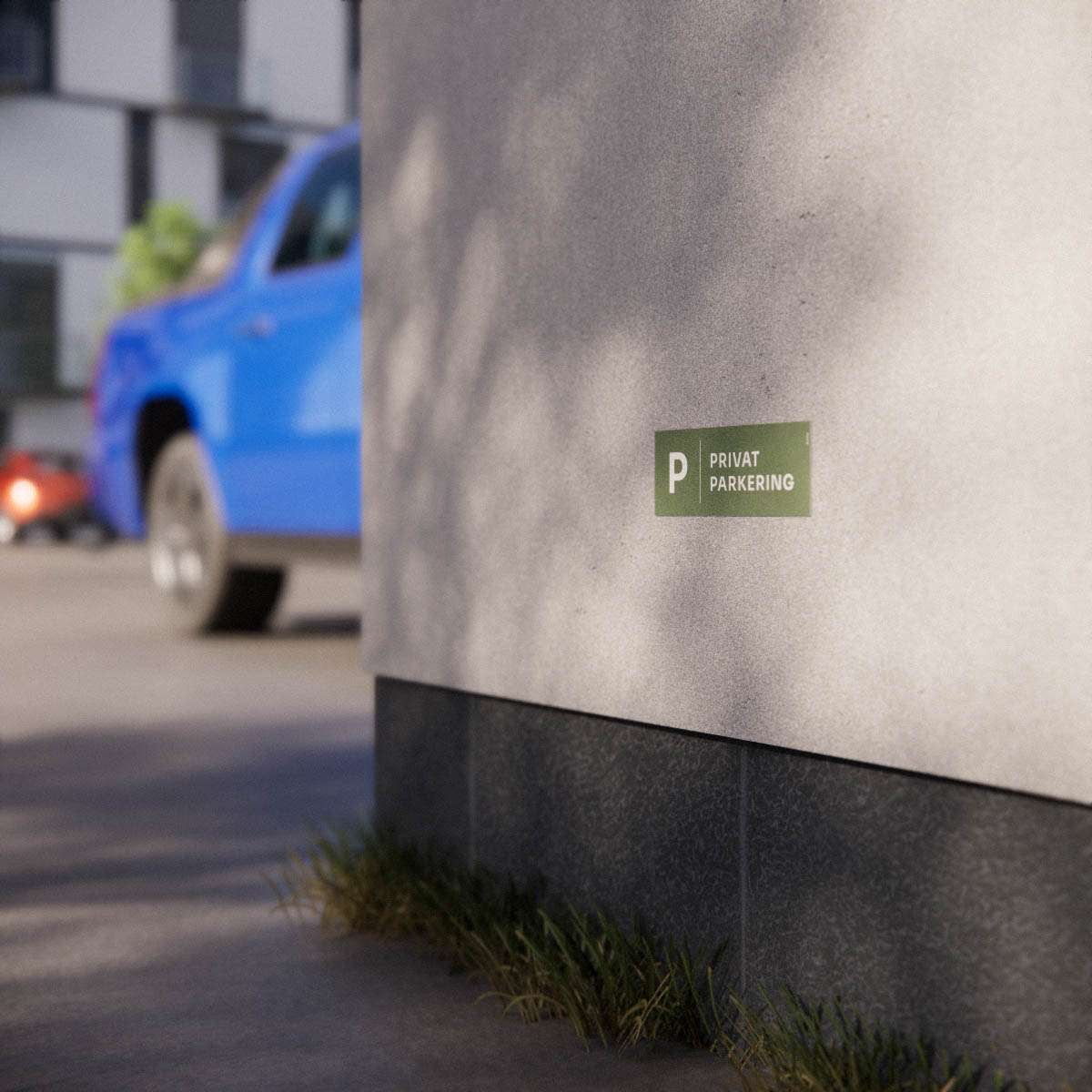 Parkeringsskylt - Privat parkering - Nosico