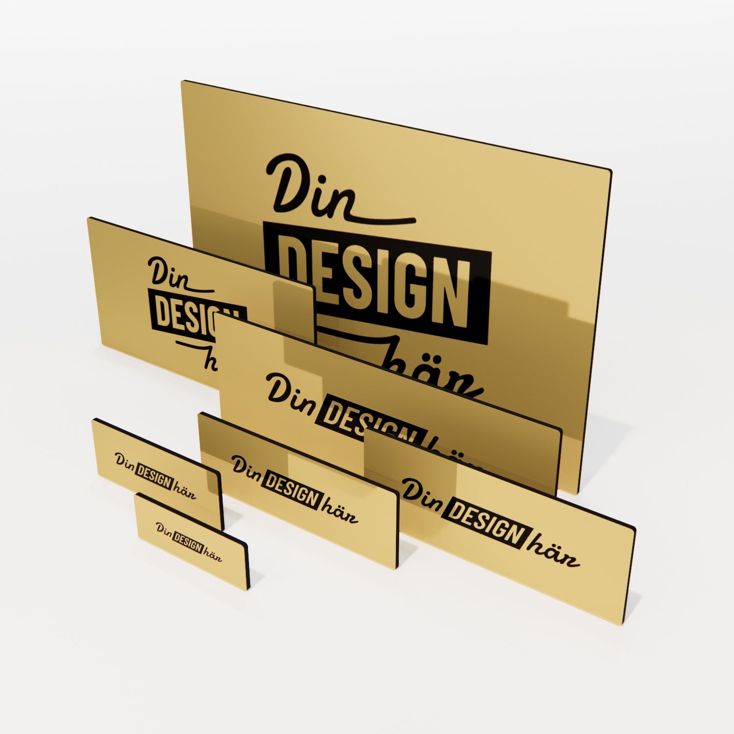 Gravyrplast - Designa själv online - Nosico