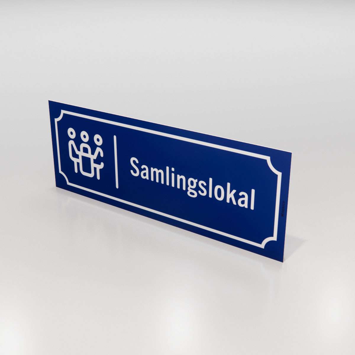 Campingskylt - Samlingslokal - Nosico