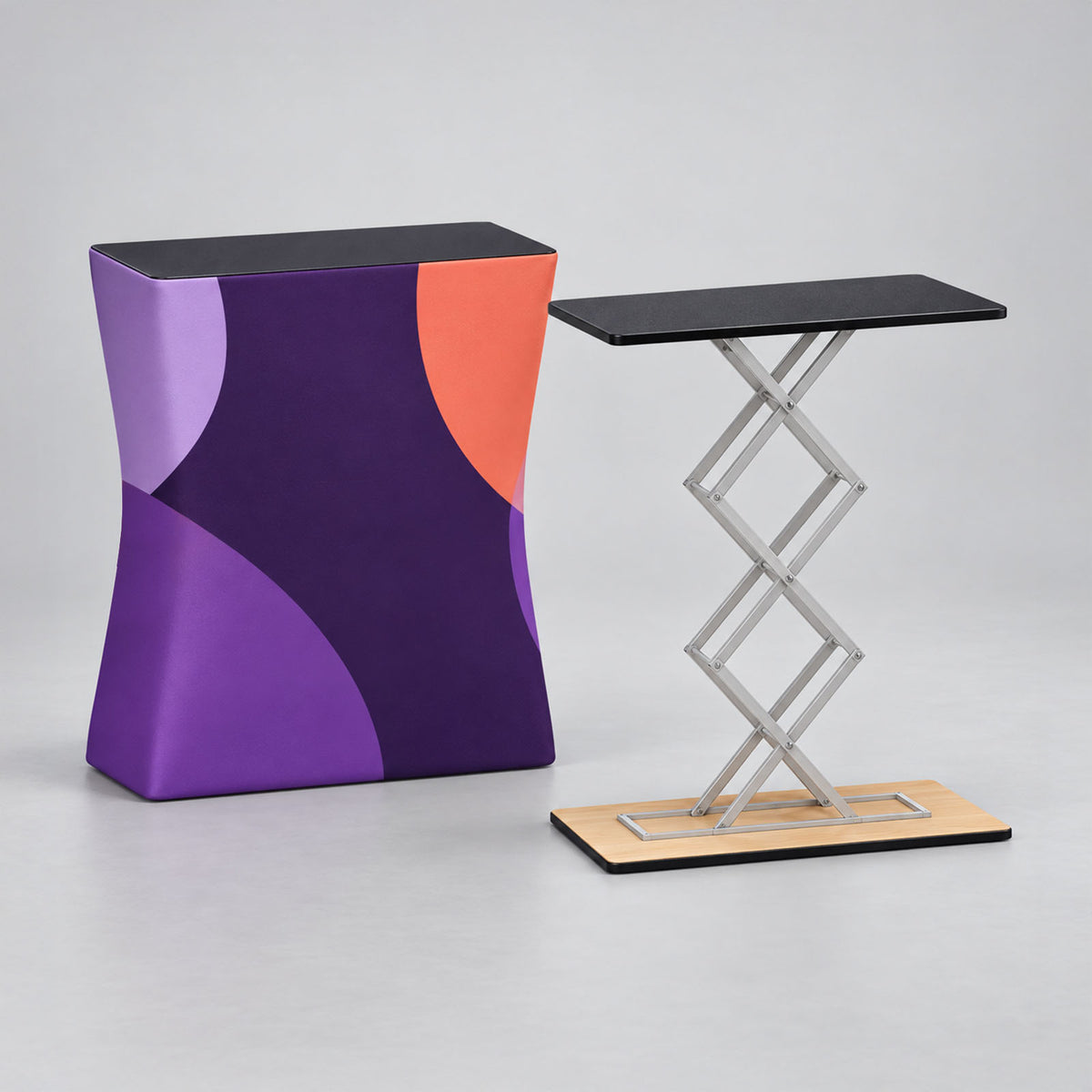 Popup-disk med eget tryck