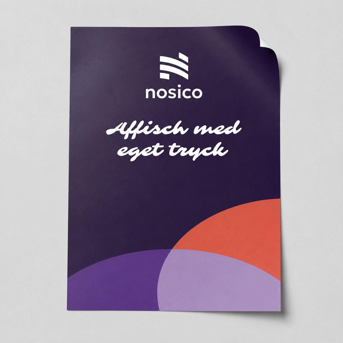 Affischer med eget tryck