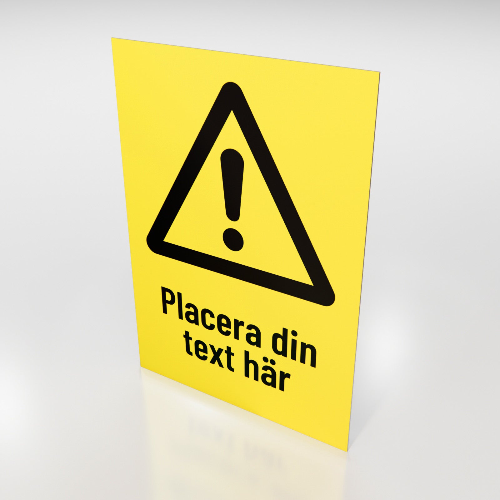 Arbetsmiljöskylt - Designa själv online - Nosico