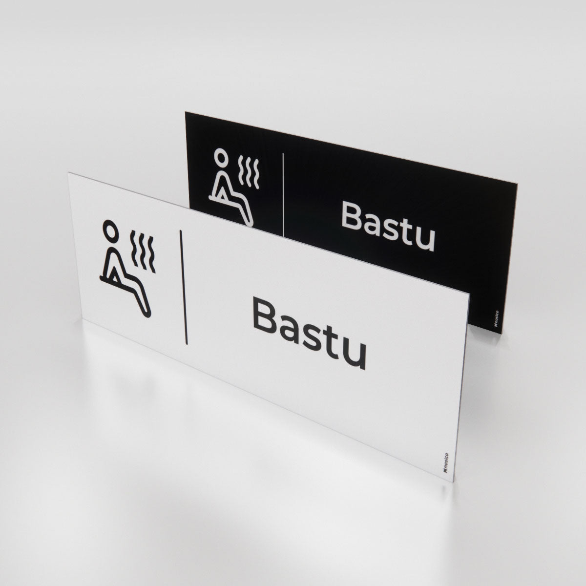 Trivselskylt - Bastu - Nosico