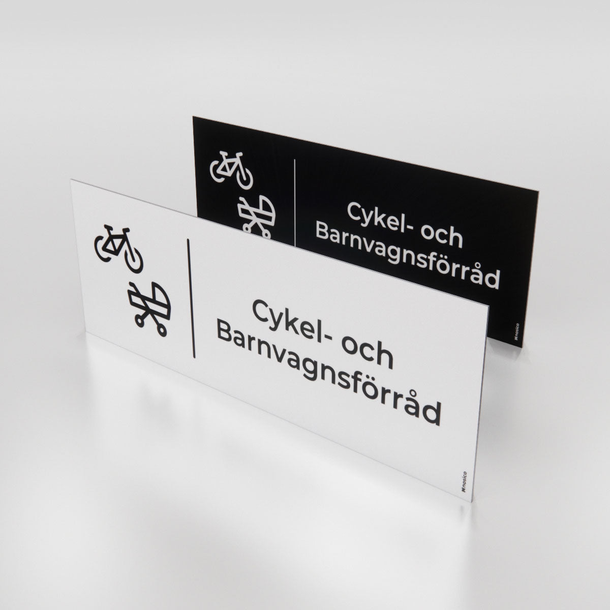 Trivselskylt - Cykel- och Barnvagnsförråd - Nosico