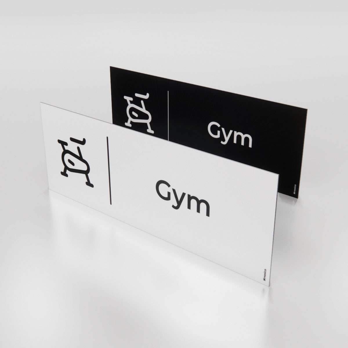 Trivselskylt - Gym - Nosico