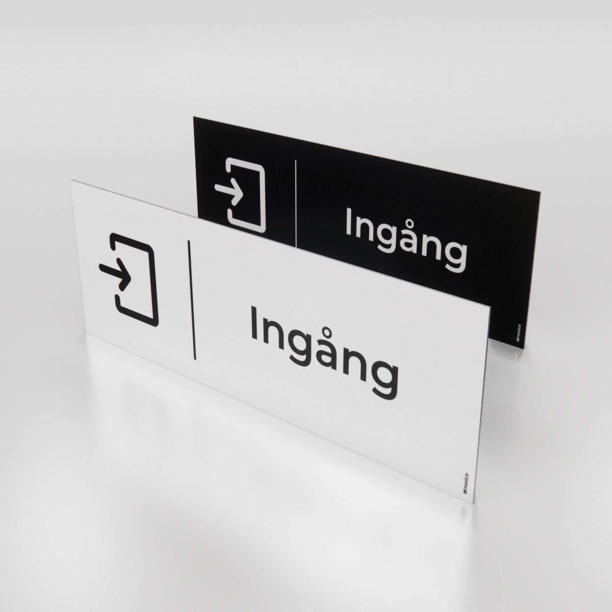 Trivselskylt - Ingång - Nosico