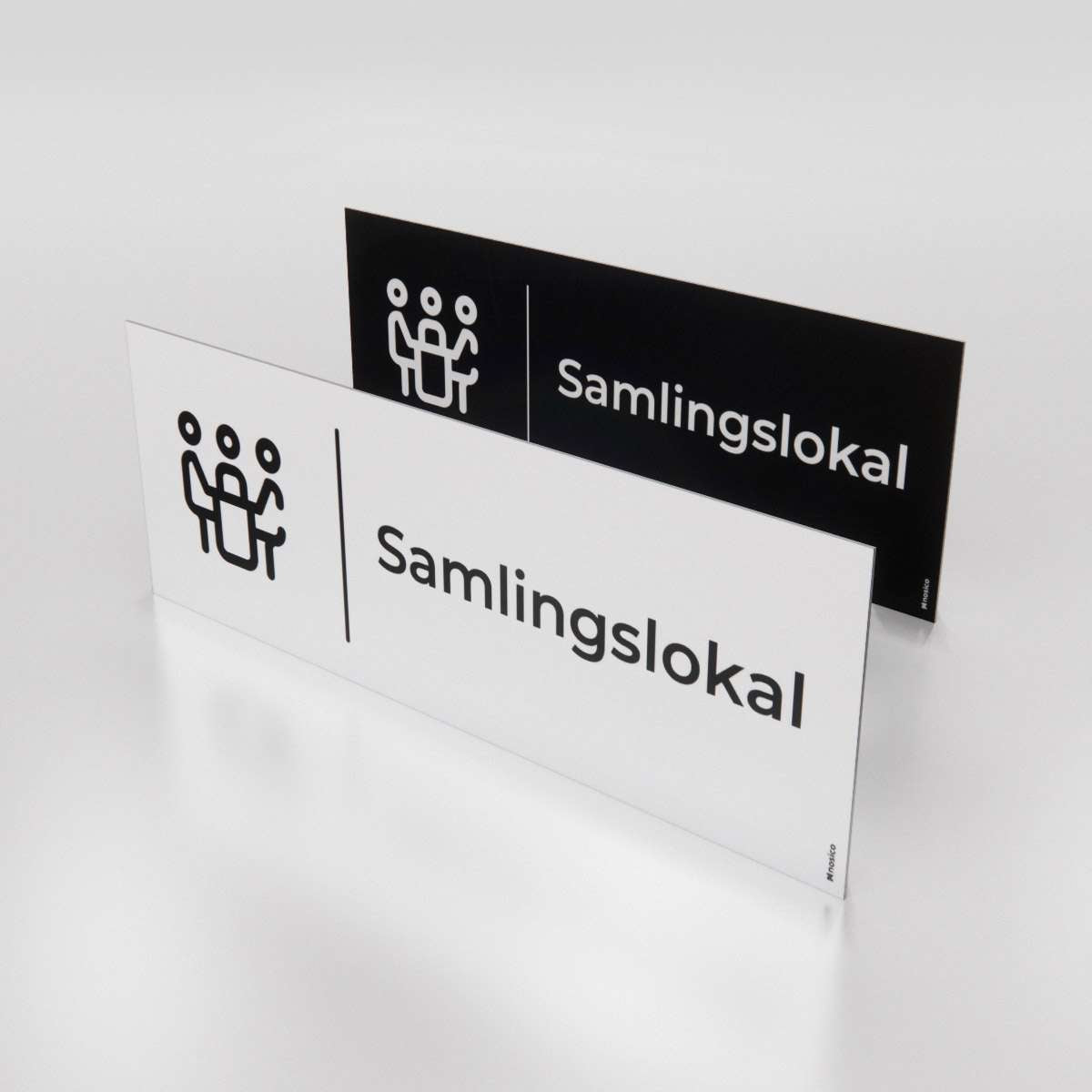 Trivselskylt - Samlingslokal - Nosico
