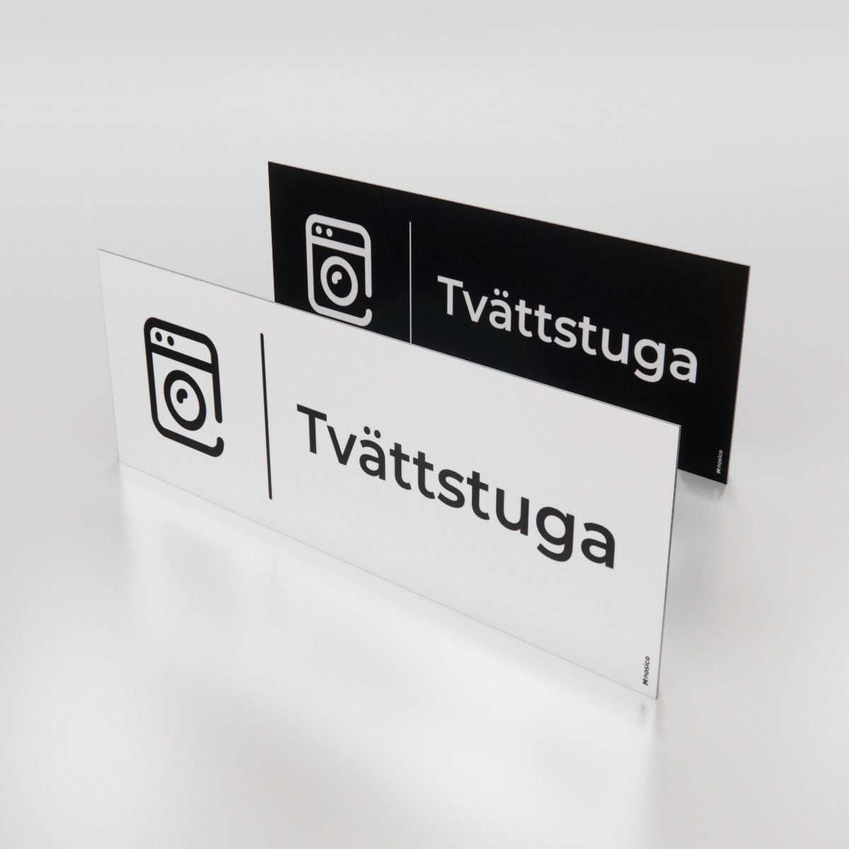 Trivselskylt - Tvättstuga - Nosico