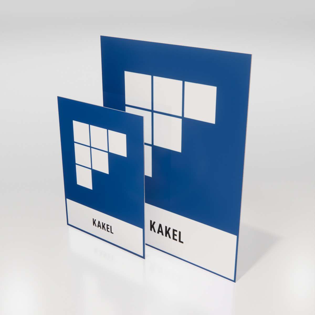 Återvinningsskylt - Kakel - Nosico