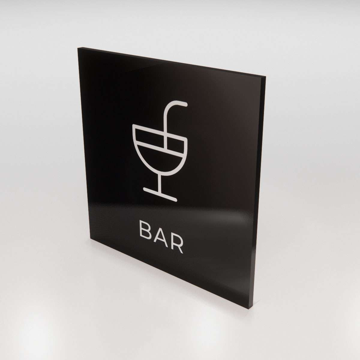 Hänvisningsskylt - Bar - Nosico
