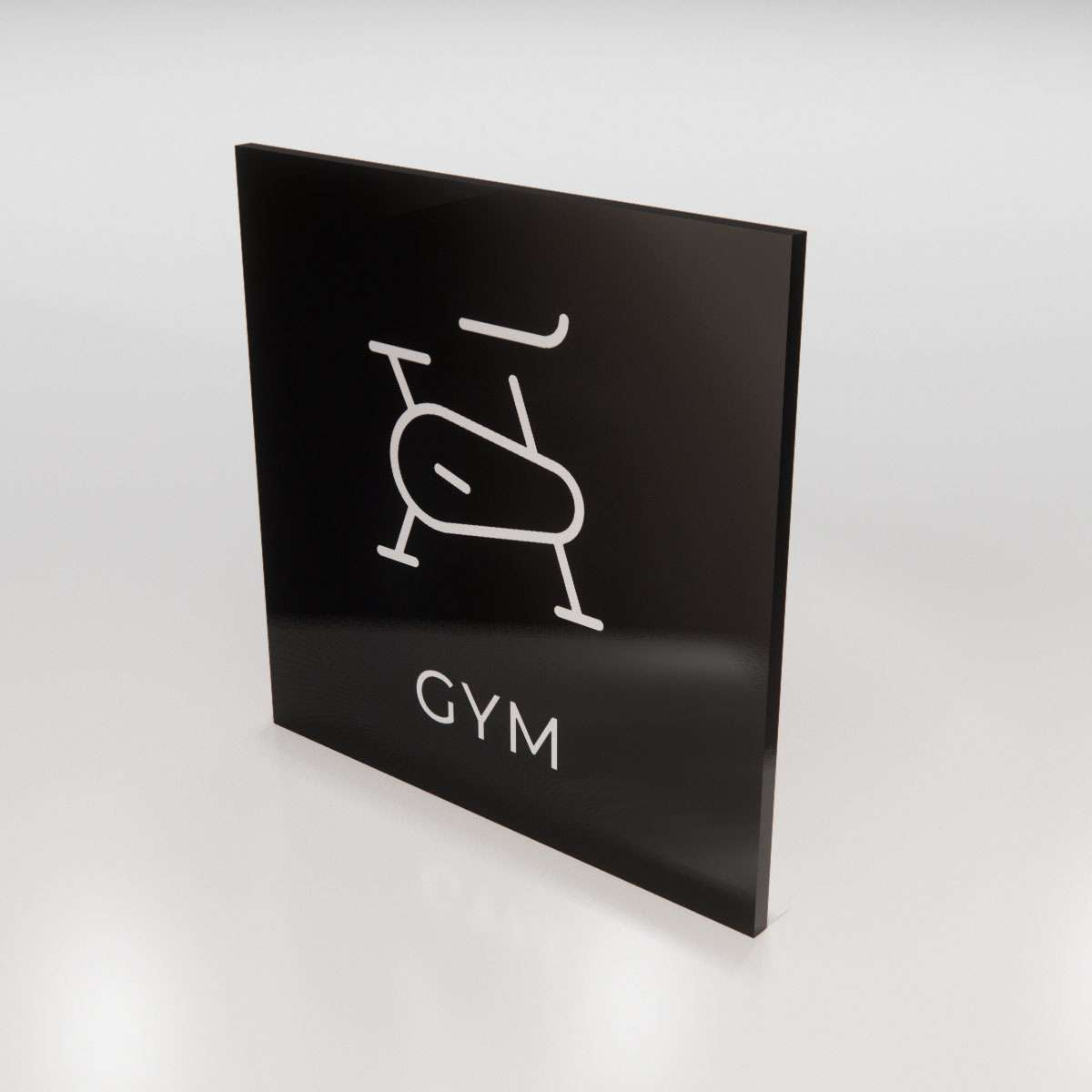 Hänvisningsskylt - Gym - Nosico