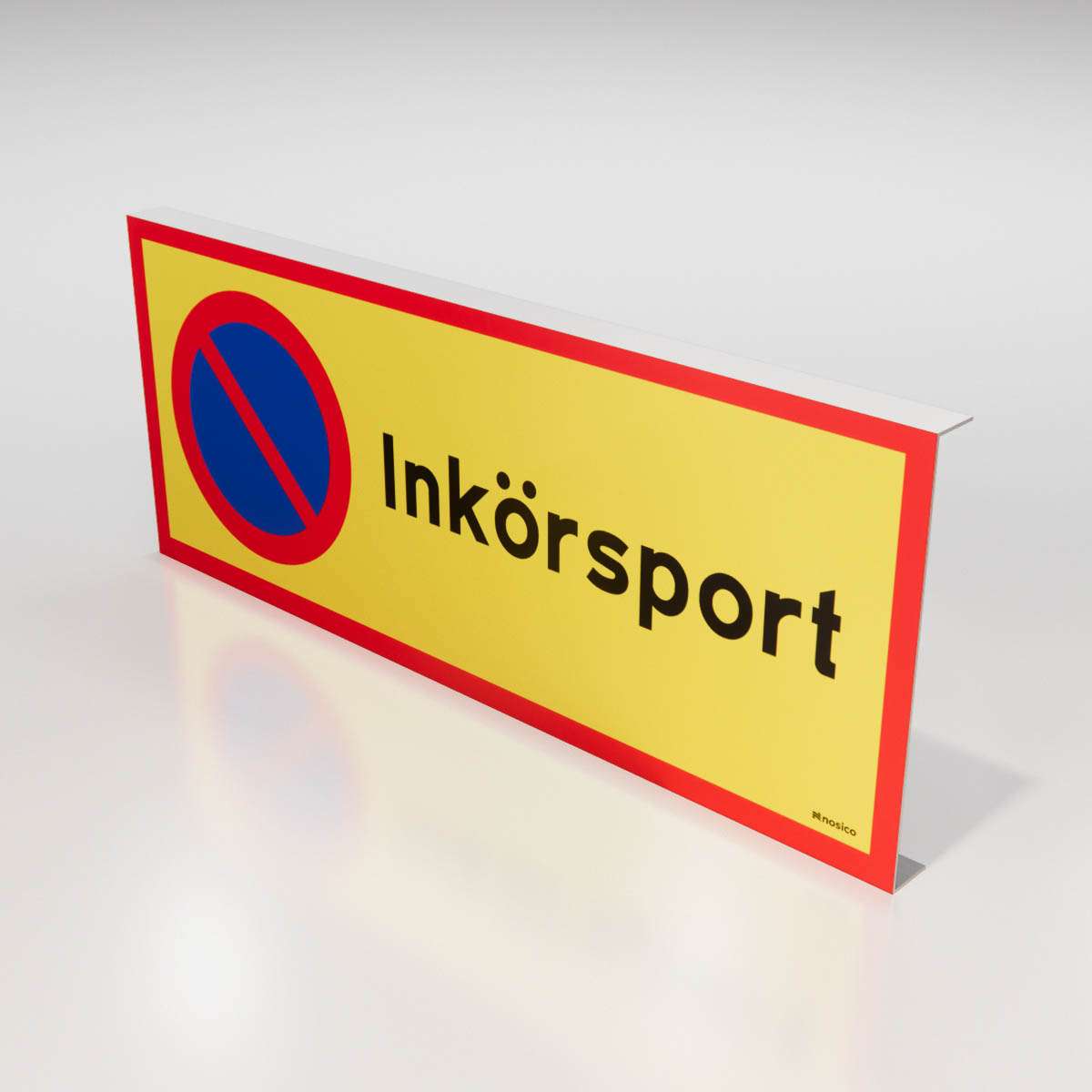 Parkeringsskylt - Inkörsport - Nosico