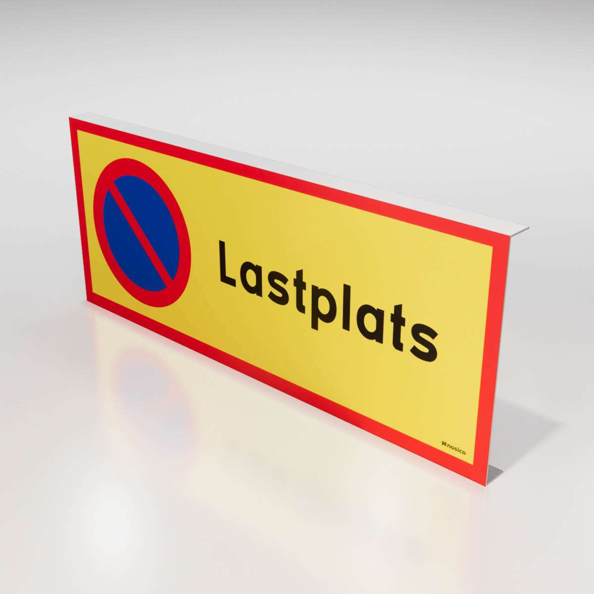 Parkeringsskylt - Lastplats - Nosico