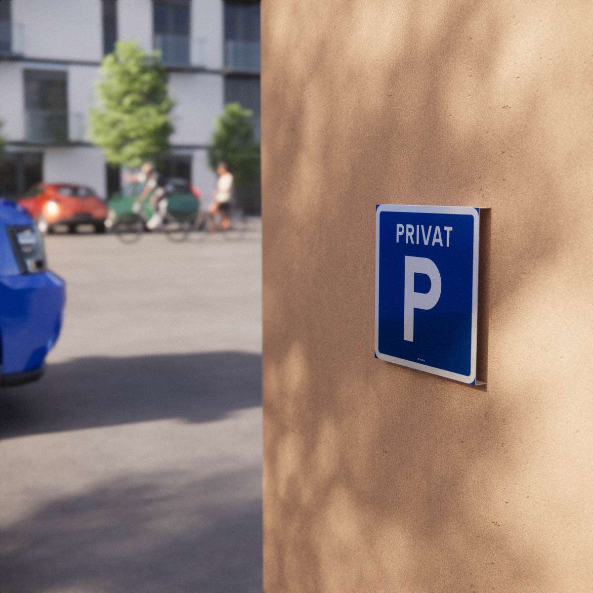 Parkeringsskylt - Privat parkering - Nosico
